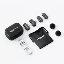 Microfone Wireless Moma Lark A1 Combo