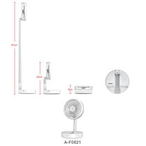 Ventilador Sate USB Bateria Recarregavel A-F0821 White