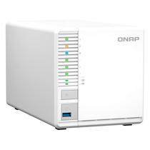 Servidor Nas Storage Qnap TS-364-8G-US Intel Celeron N5095 3 Baias - Branco