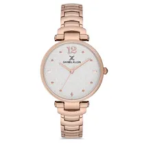 Relógio Analógico Feminino Daniel Klein DK.1.12751-4 Premium Ladies / Pulseira de Aço Inoxidável - Rose Gold