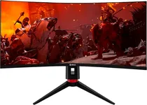 Monitor Gamer Teros 34" TE-3411G Curvo Uwqhd 1MS/180HZ HDMI/DP