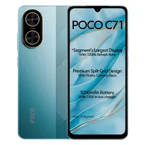 Celular Xiaomi Poco C71 - 3/64GB - 6.88’’ - Dual-Sim - Azul