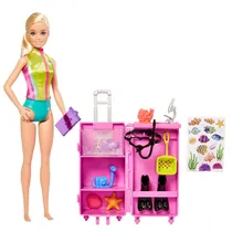 Boneca Mattel Barbie Profissões Bióloga Marinha