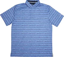Outlet Camisa Polo Walter Hagen MGA31303 Azul Listrado - Masculina