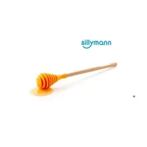 Sillymann Silicone Honey Dipper - Yellow