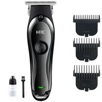 Aparador de Cabelo HTC AT-118 / 600MAH / 5W / Recarregavel - Preto