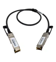 F. M QSFP+ 40G Cabo Q+DA0001 CR4 30AWG Conexão Direta 1M