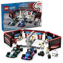 Lego Bloques Taller de F1 Con Autos Mercedes-Amg Y Alpine Detalles En El Producto 6+ Multicolor