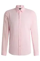 Hugo Boss Camisa 50490340-690 Masculino Rosa