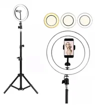 Aro LED Sate A-MK04 10" com Tripe