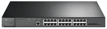 Hub Switch TP-Link TL-SG3428XMP Jetstream 24 Portas Gigabit e 4 Portas 10GE SFP+ L2+