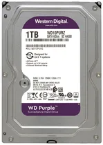HD Interno WD Purple Surveillance SATA III 3,5" 1TB WD10PURZ para DVR