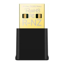 Adaptador Wi-Fi TP-Link Archer TX20U Nano AX1800 - 1201/574MBPS - USB - Preto