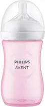 Avent Biberon Respuesta Natural Rosa 260ML