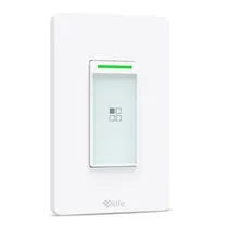 Interruptor Smart de Pared 4LIFE Dinner FLA02 Alexa/Googleasist/Bivolt- Branco