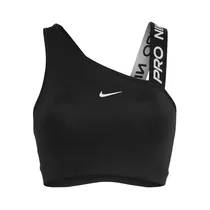 Nike Top Femenino NP Swoosh MS Asym FV6526010 (T) M Negro