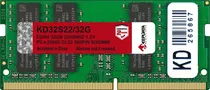 Memória para Notebook Keepdata 32GB 3200MHZ DDR4 KD32S22/32G