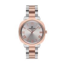 Relogio Analogico Feminino Daniel Klein Premium DK.1.12527-3 - Prata/Rosa Ouro