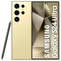 Celular Samsung Galaxy S24 Ultra S928B - 12/256GB - 6.8’’ - Dual-Sim - NFC - Titanium Yellow