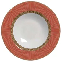 Plato Hondo Celebrate Rojo Alleanza