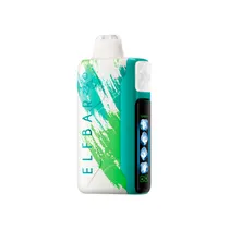 Vaper Descartável Elfbar Ice King 40000 Green Apple Ice