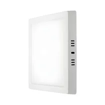 Panel LED de Montaje Superficial Ecoville EV-PEXC18W 18W 6500K 1440 Lúmenes Bivolt Cuadrado