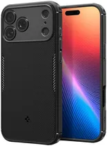 Case Spigen para iPhone 17 Pro 6.3" Core Armor ACS09617 Matte Black (Magfit)