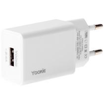 Adaptador de Tomada Yookie KI202Y USB - Branco