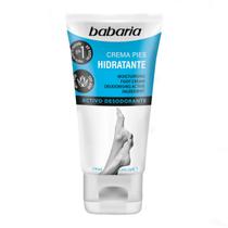 Creme Hidratante para Pes Babaria com Desodorante Ativo 150ML