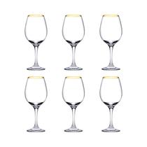 Set de Copas para Vino Pasabahce Amber 440265 365ML 6 Piezas