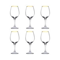 Set de Copas para Vino Pasabahce Amber 440265 365ML 6 Piezas