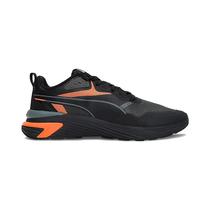 Tenis Puma Supertec Unisex Preto/Laranja 383052-08