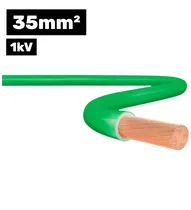 Cabo Flexível Silnax 1KV Hepr 1*35MM 100M Verde