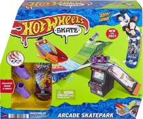 Set Hot Wheels Arcade Skatepark Mattel - HGT91-HMJ98