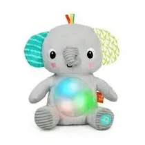 Bright Starts Bebes Elefante Con Luces Hug-A-Bye Detalles En El Producto 6M+ Multicolor