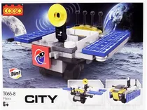 Cogo City Space - 3065-8 (99 Pçs) 3 In 1