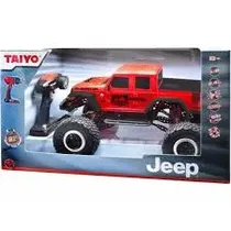 Taiyo Vehiculo Jeep Gladiator Rojo 1:16 Plastico 8+ Años Multicolor