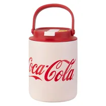 Garrafa Térmica Haers Coca-Cola HGD-700-001 - 700ML - com Bico - Branco
