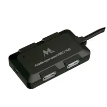 Hub USB Mtek HB8102B 4 Portas - Preto