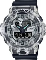 Relógio Casio Analógico/Digital GA-700SKC-1ADR - Preto/Transparente