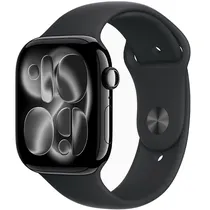 Apple Watch Series 11 46 MM/s/M MEUW4LW A3333 GPS - Jet Black Aluminum/Black Sport  Apple Watch...