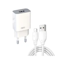 Carregador Xo L99 2.4A (USB-A) com Cabo Lightning - Branco
