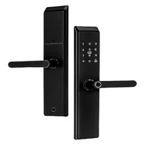 Fechadura Digital Satellite SL-83 Biometria - Preto