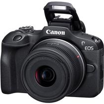 Camera Digital Canon Eos R100 - 18MP - Lente 18-45MM - Wi-Fi - Tela 3" - Preto