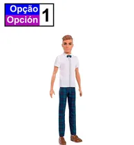 Boneco Barbie Ken Fashionistas - Mattel (Diversos)