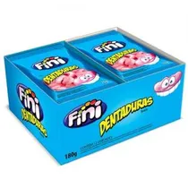 Bala de Gelatina Fini Dentadura 12X15G