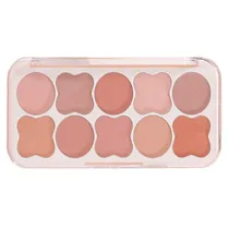Paleta Rubor Miss Rose 055N 10 Colores