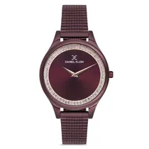 Relógio Feminino Analógico Daniel Klein DK.1.12701-6 Bordô