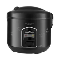 Olla Arrocera Eléctrica Britania PA5 Prime 400W 5 Tazas 220V Negro