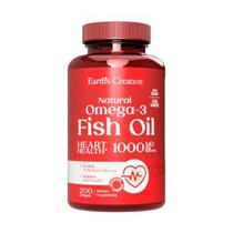 Omega 3 1000MG Earth's Creation Epa 180MG/Dha 120MG 200 Softgels